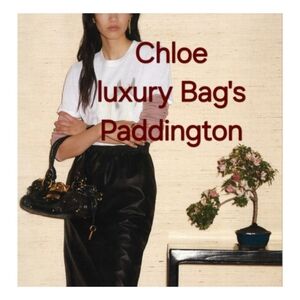 Chloe Black Paddington Shoulder Bag